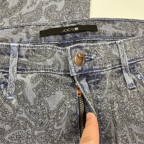 Joe's Jeans | Brocade Faded Azul The High Water Skinny Jeans Womens 30 - Picture 2 of 8